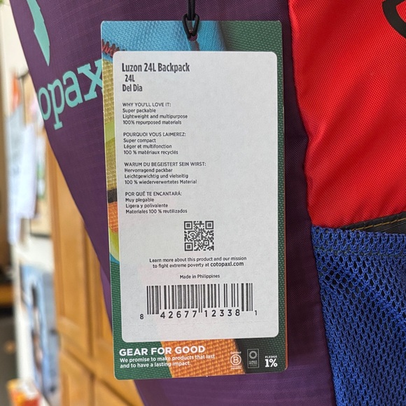 Cotopaxi Multicolor 24L Luzon Backpack - NWT - Picture 3 of 8